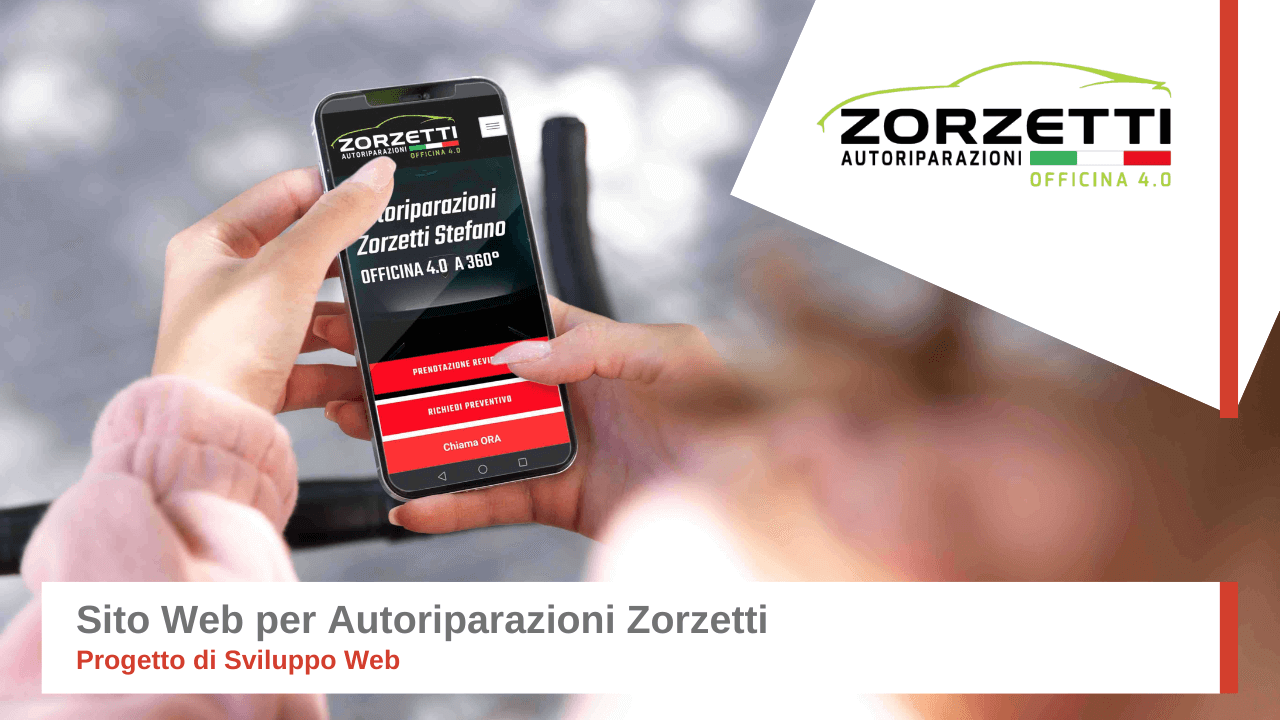 Sito Web per Autoriparazioni Zorzetti